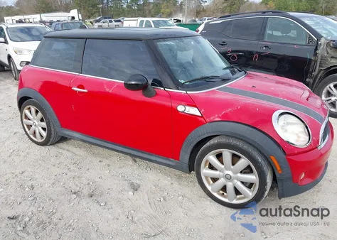 2007 Mini Cooper S z USA, uszkodzony, nr VIN WMWMF73517TL87941